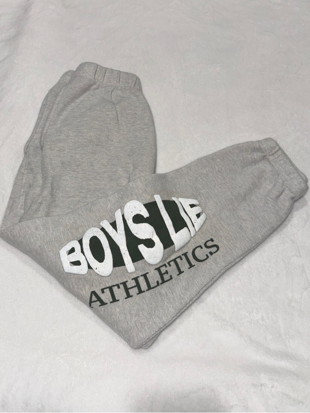 Gray 'BOYS LIE ATHLETICS' Jogger Sweatpants